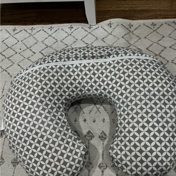 Boppy Original Nursing Pillow w/ Decorative & Protective Cover - Picture 2 of 3